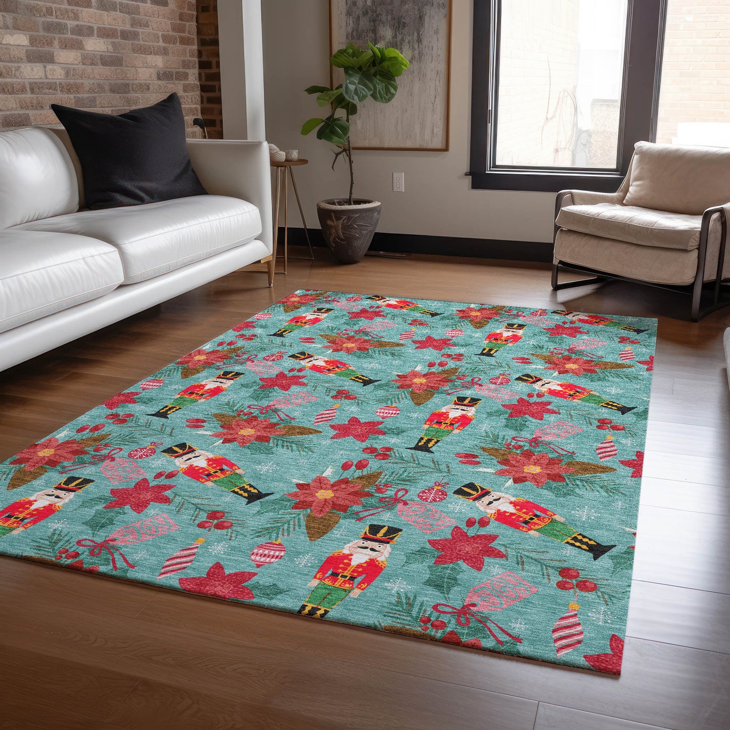 Machine Made Wonderland WN30 Teal - Dalyn Rugs