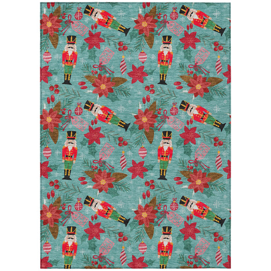Machine Made Wonderland WN30 Teal - Dalyn Rugs
