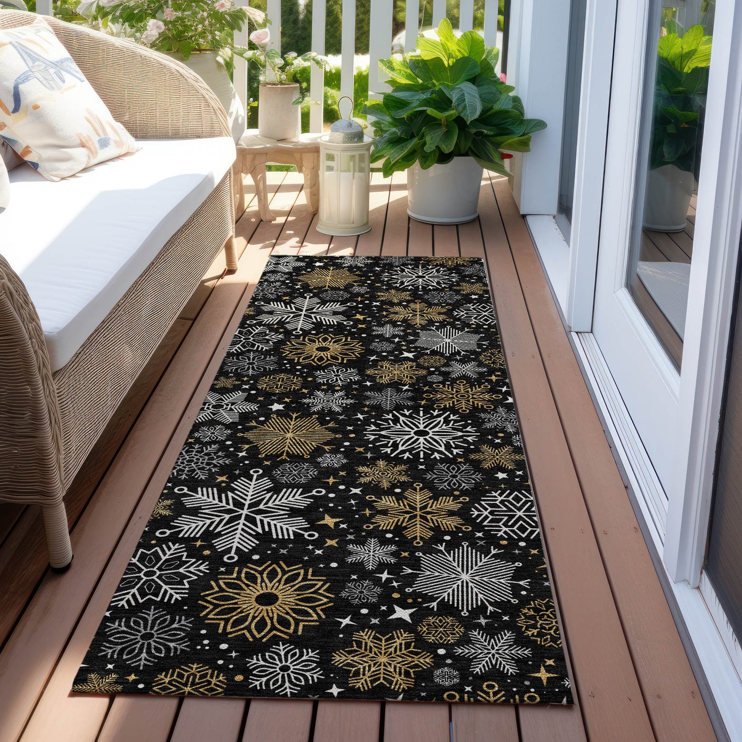 Machine Made Wonderland WN31 Black - Dalyn Rugs