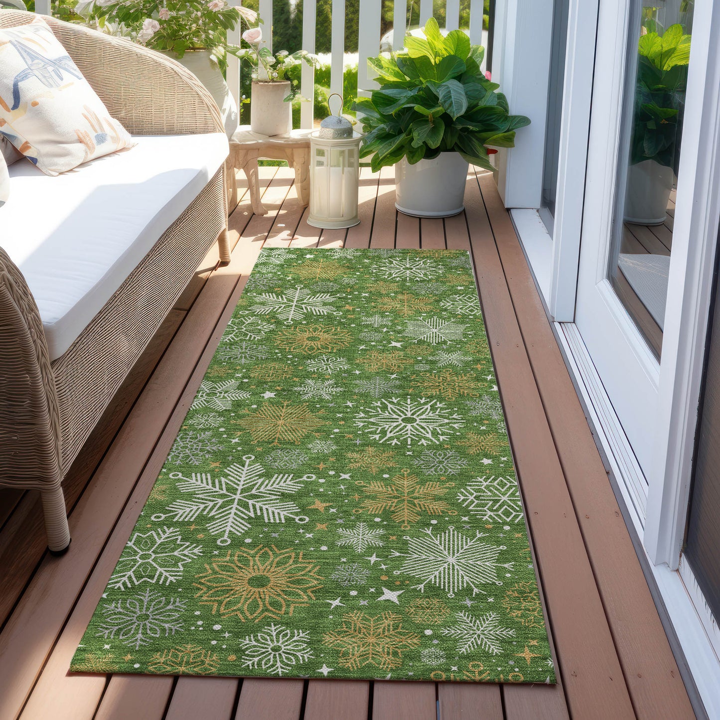 Machine Made Wonderland WN31 Green - Dalyn Rugs