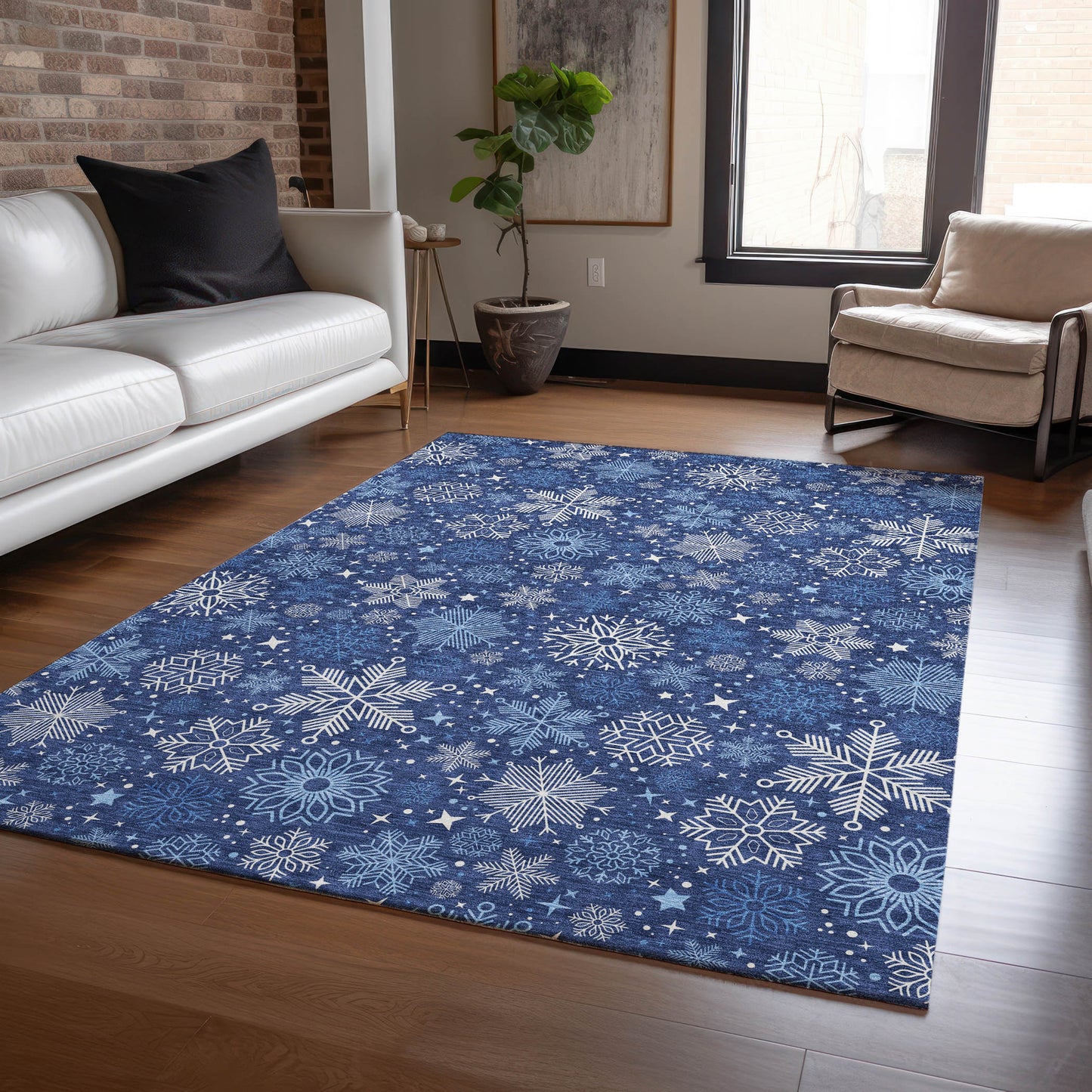 Machine Made Wonderland WN31 Navy - Dalyn Rugs