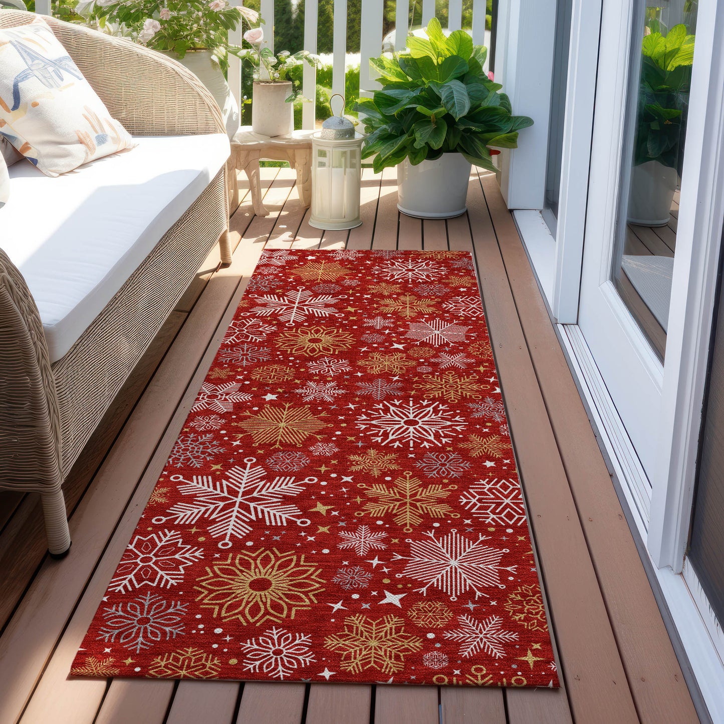 Machine Made Wonderland WN31 Red - Dalyn Rugs