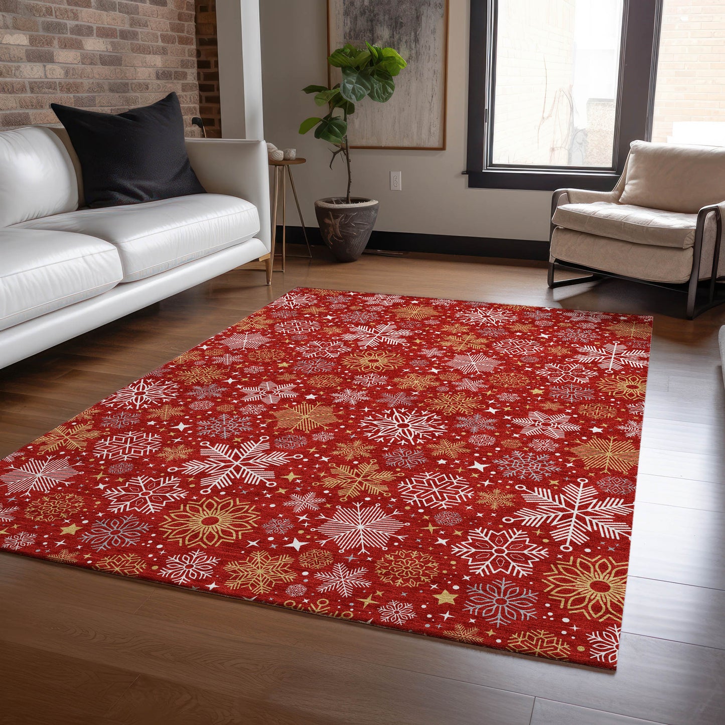 Machine Made Wonderland WN31 Red - Dalyn Rugs