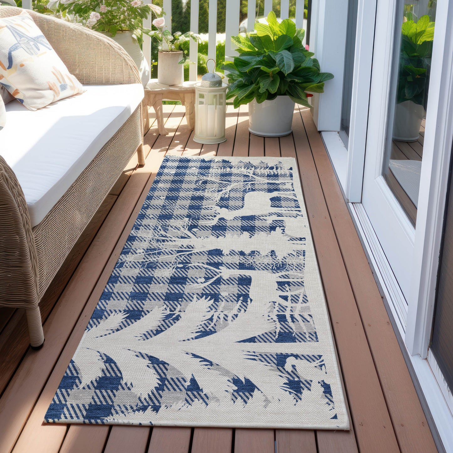 Machine Made Wonderland WN32 Blue - Dalyn Rugs