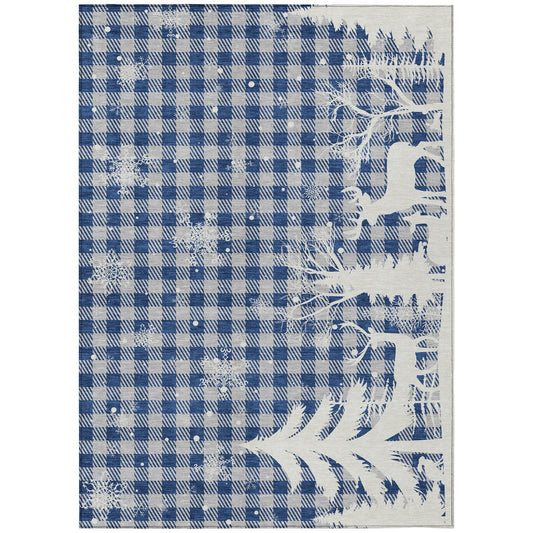 Machine Made Wonderland WN32 Blue - Dalyn Rugs
