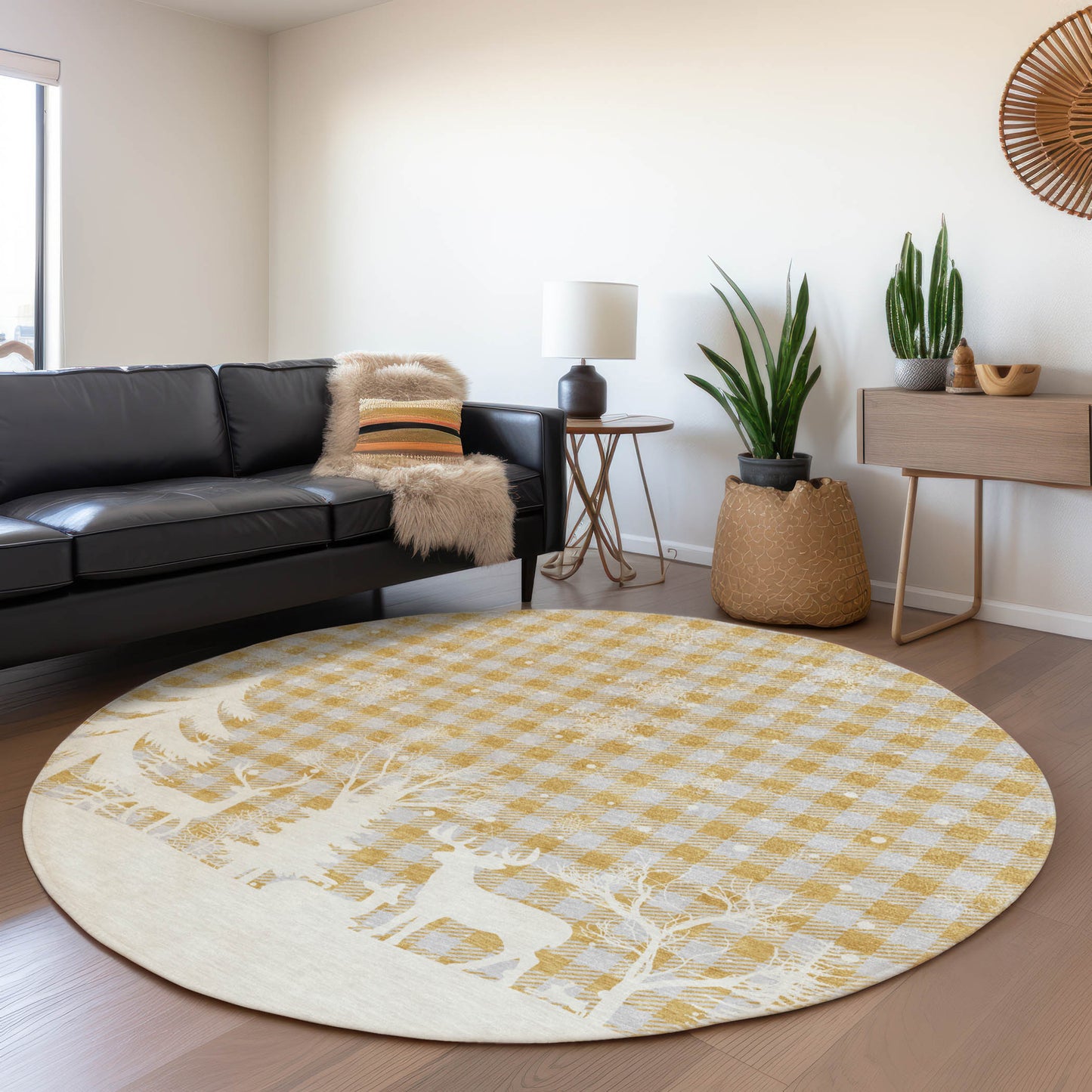 Machine Made Wonderland WN32 Gold - Dalyn Rugs