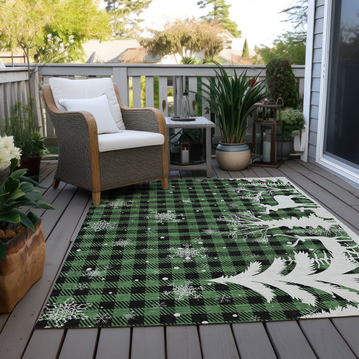 Machine Made Wonderland WN32 Green - Dalyn Rugs