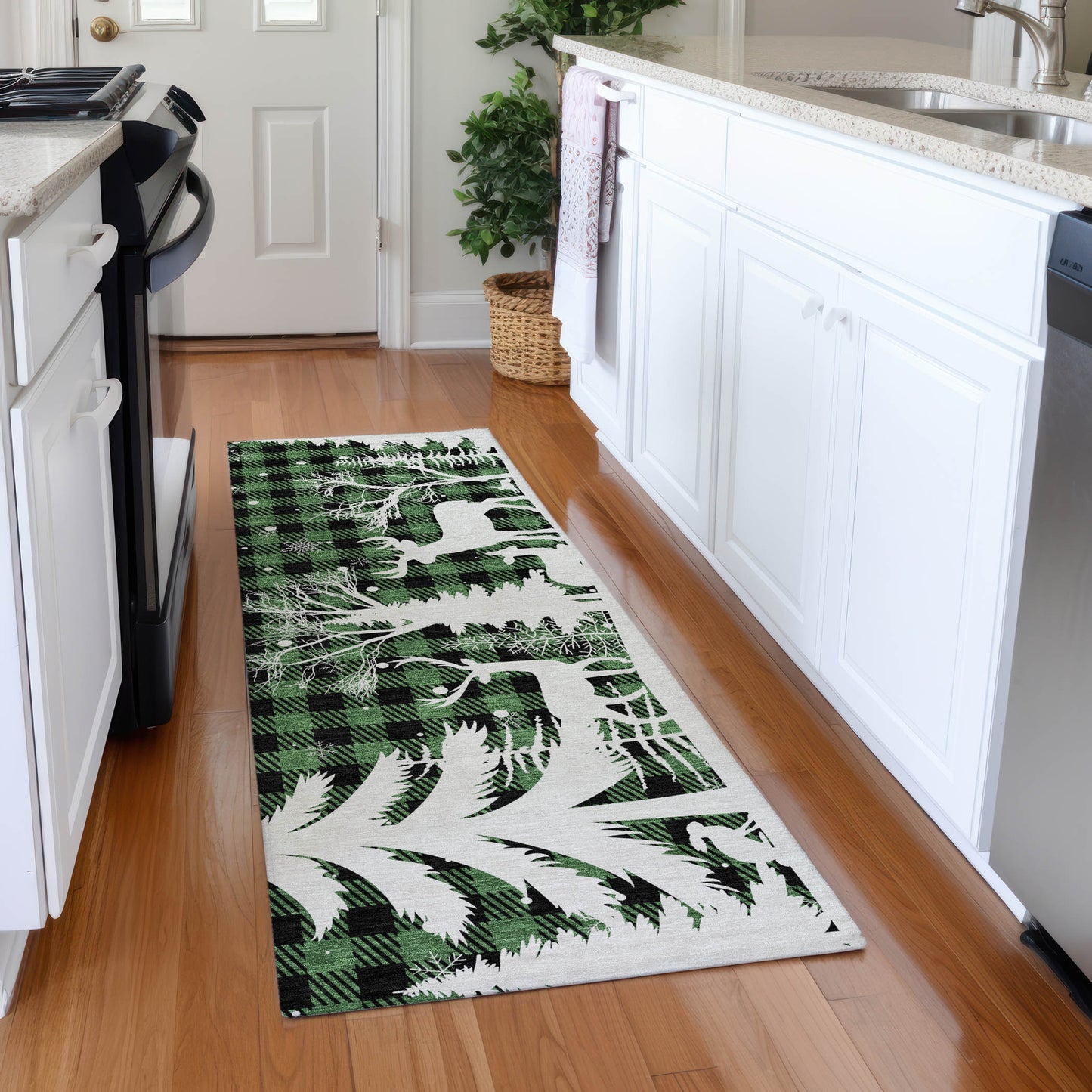 Machine Made Wonderland WN32 Green - Dalyn Rugs