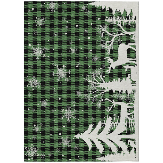 Machine Made Wonderland WN32 Green - Dalyn Rugs