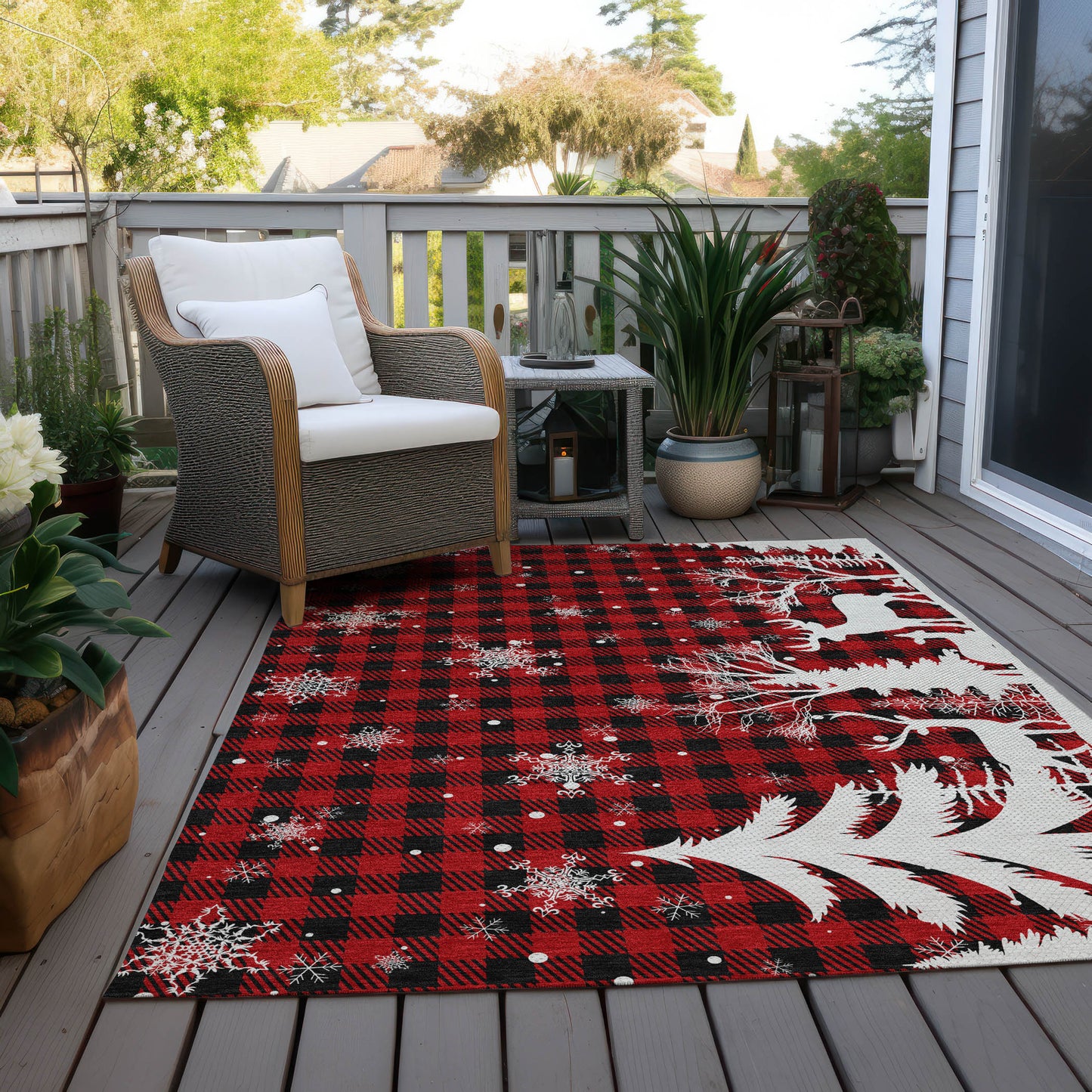 Machine Made Wonderland WN32 Red - Dalyn Rugs