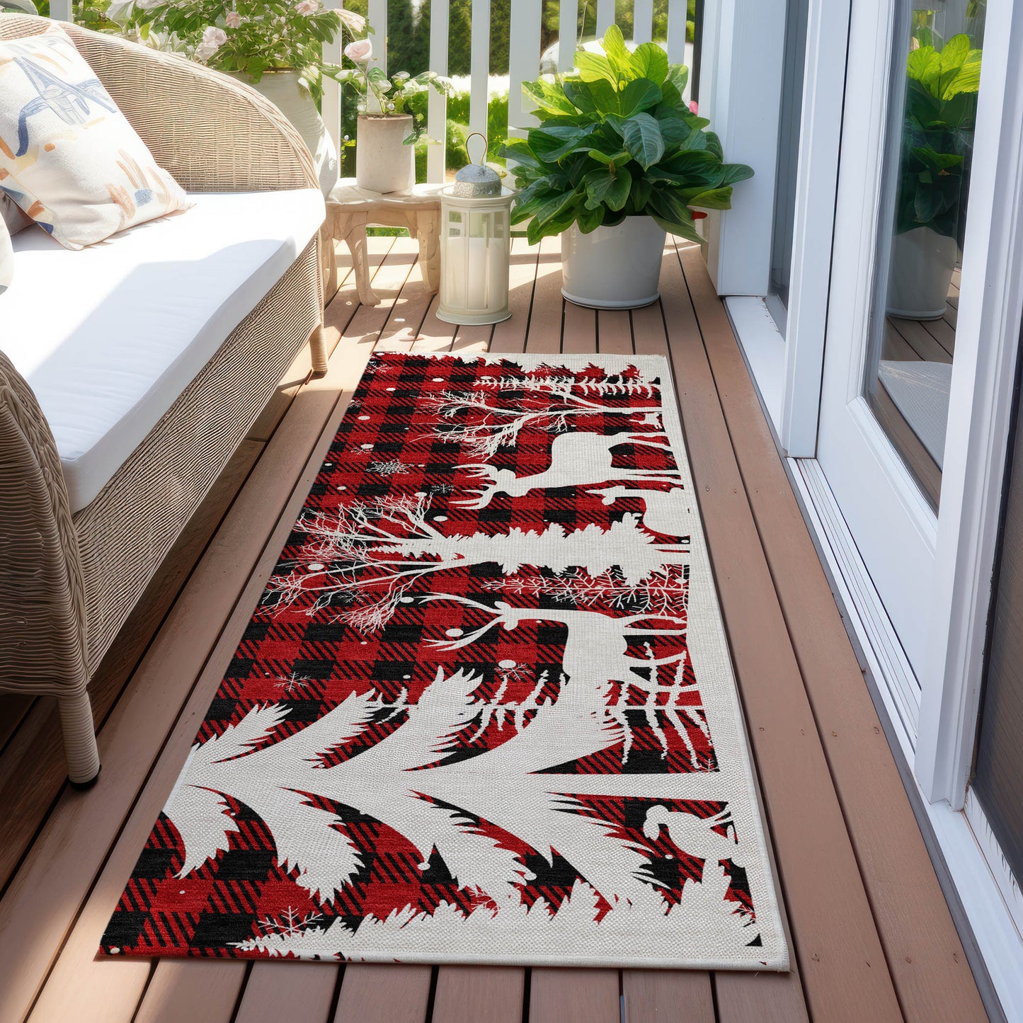 Machine Made Wonderland WN32 Red - Dalyn Rugs