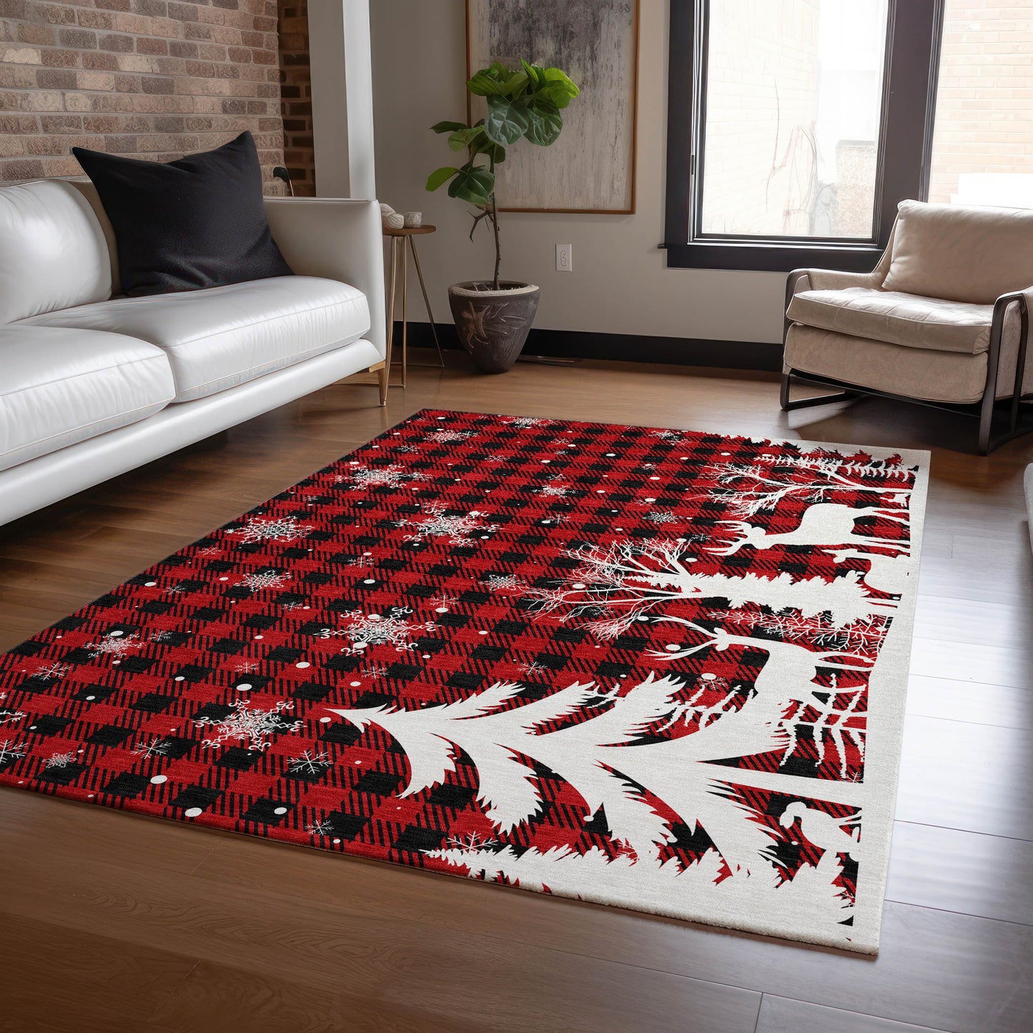 Machine Made Wonderland WN32 Red - Dalyn Rugs