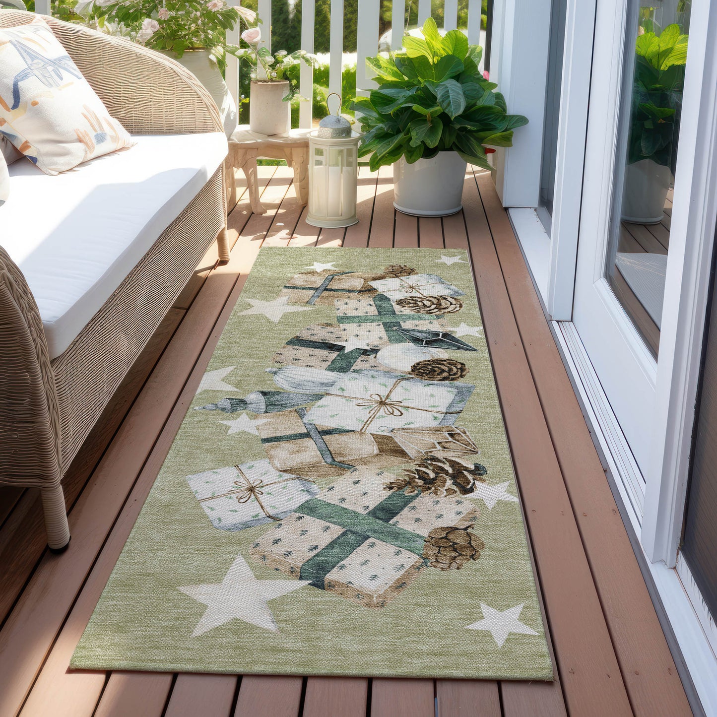 Machine Made Wonderland WN33 Aloe - Dalyn Rugs