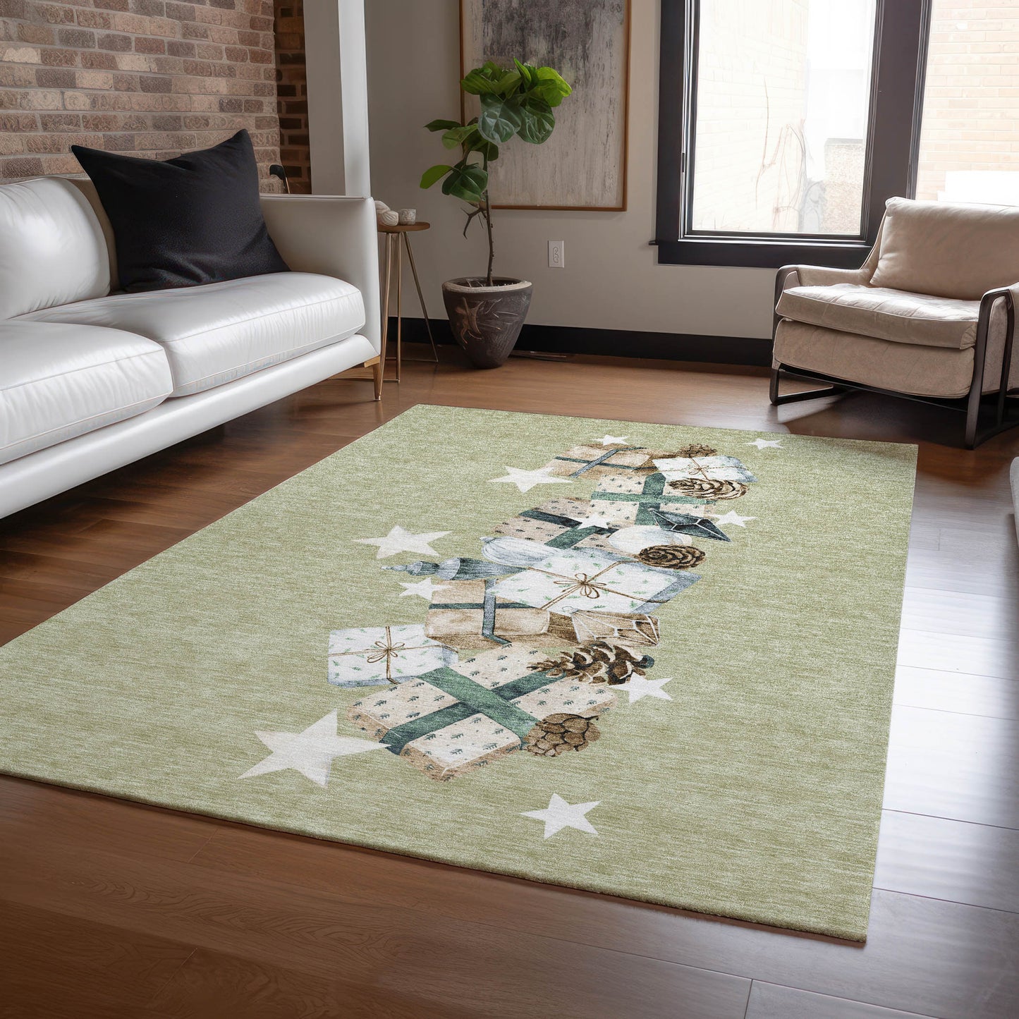 Machine Made Wonderland WN33 Aloe - Dalyn Rugs