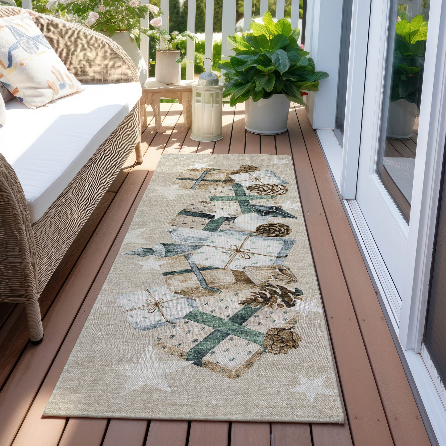 Machine Made Wonderland WN33 Beige - Dalyn Rugs