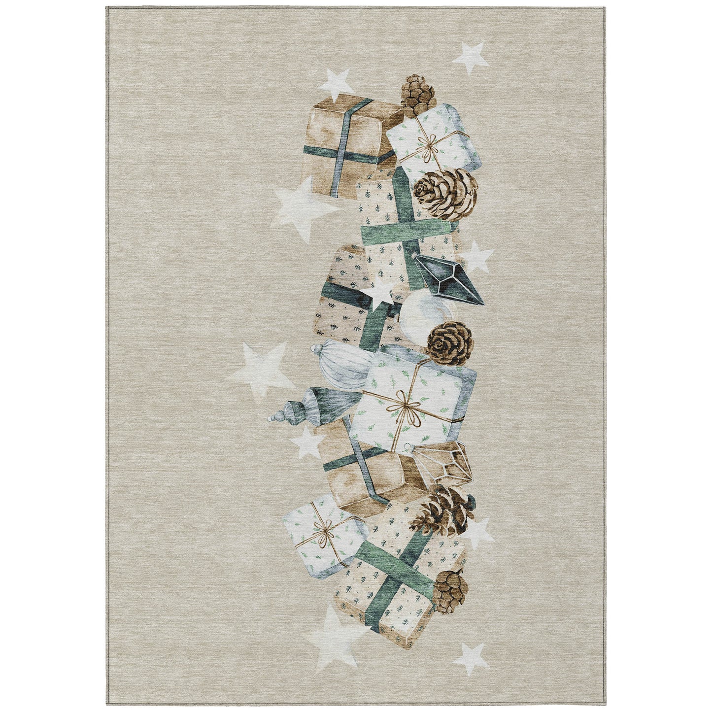 Machine Made Wonderland WN33 Beige - Dalyn Rugs