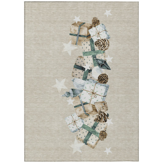 Machine Made Wonderland WN33 Beige - Dalyn Rugs