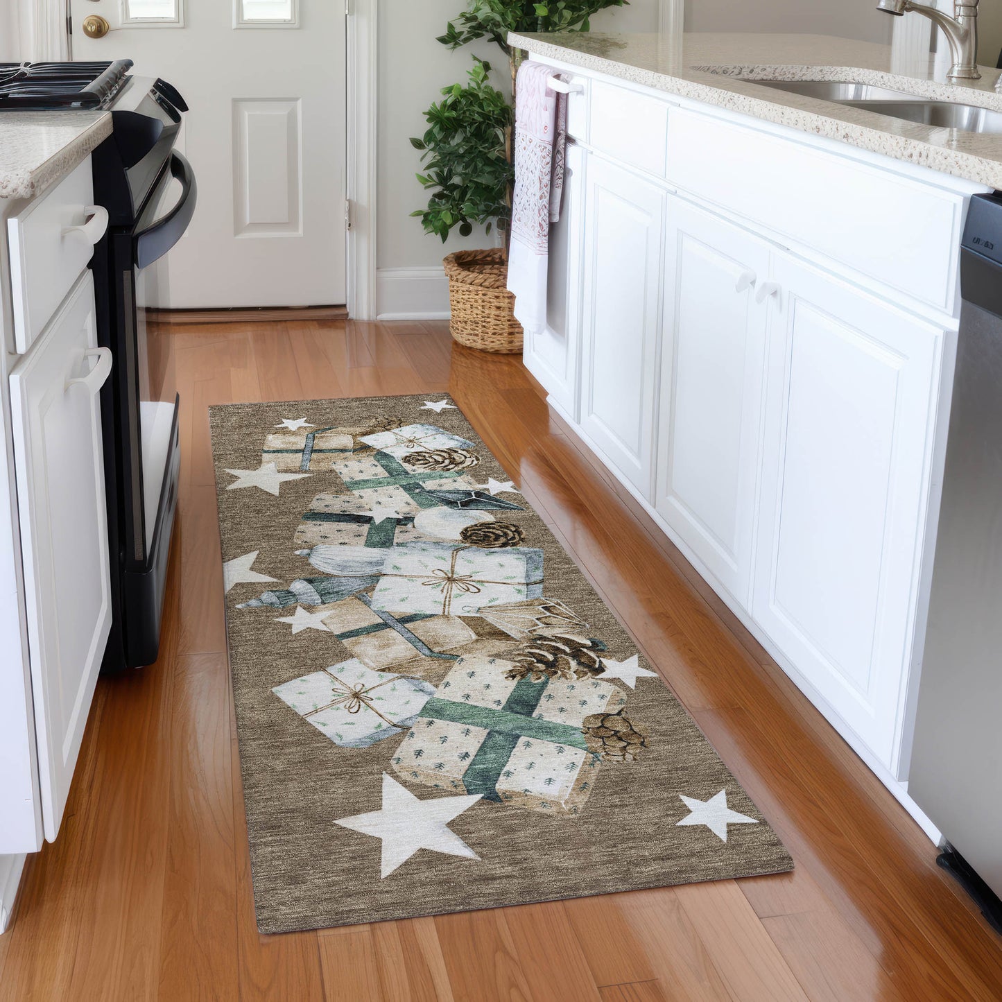 Machine Made Wonderland WN33 Brown - Dalyn Rugs