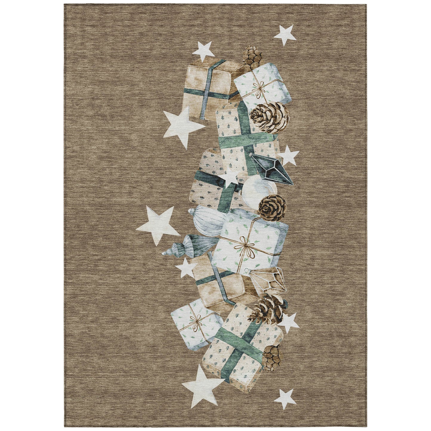 Machine Made Wonderland WN33 Brown - Dalyn Rugs