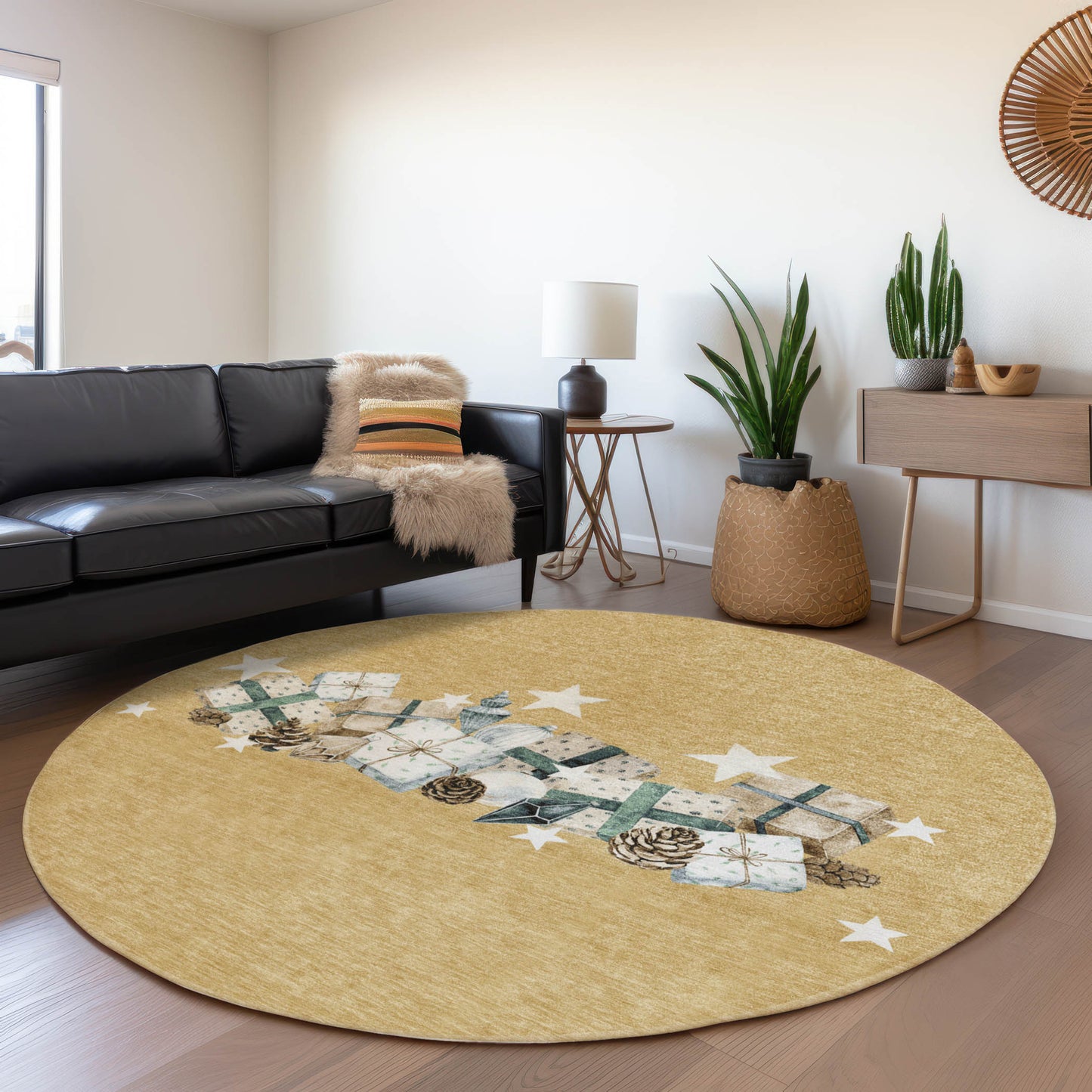 Machine Made Wonderland WN33 Gold - Dalyn Rugs