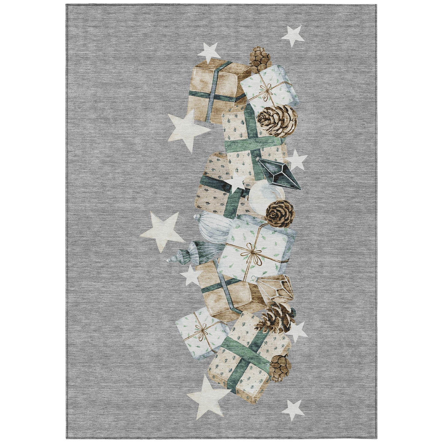 Machine Made Wonderland WN33 Gray - Dalyn Rugs