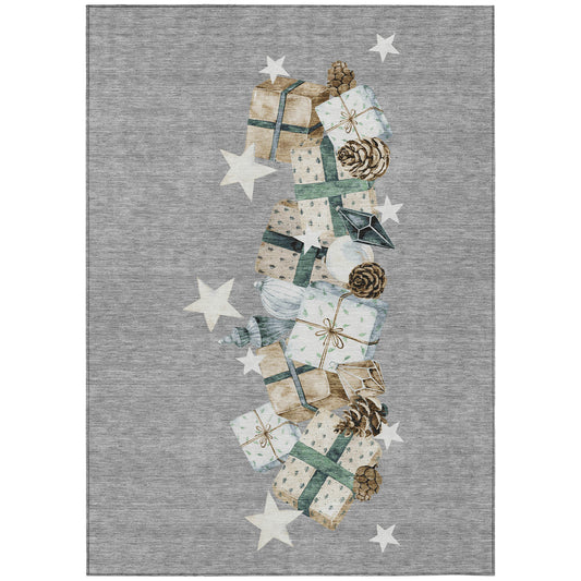 Machine Made Wonderland WN33 Gray - Dalyn Rugs