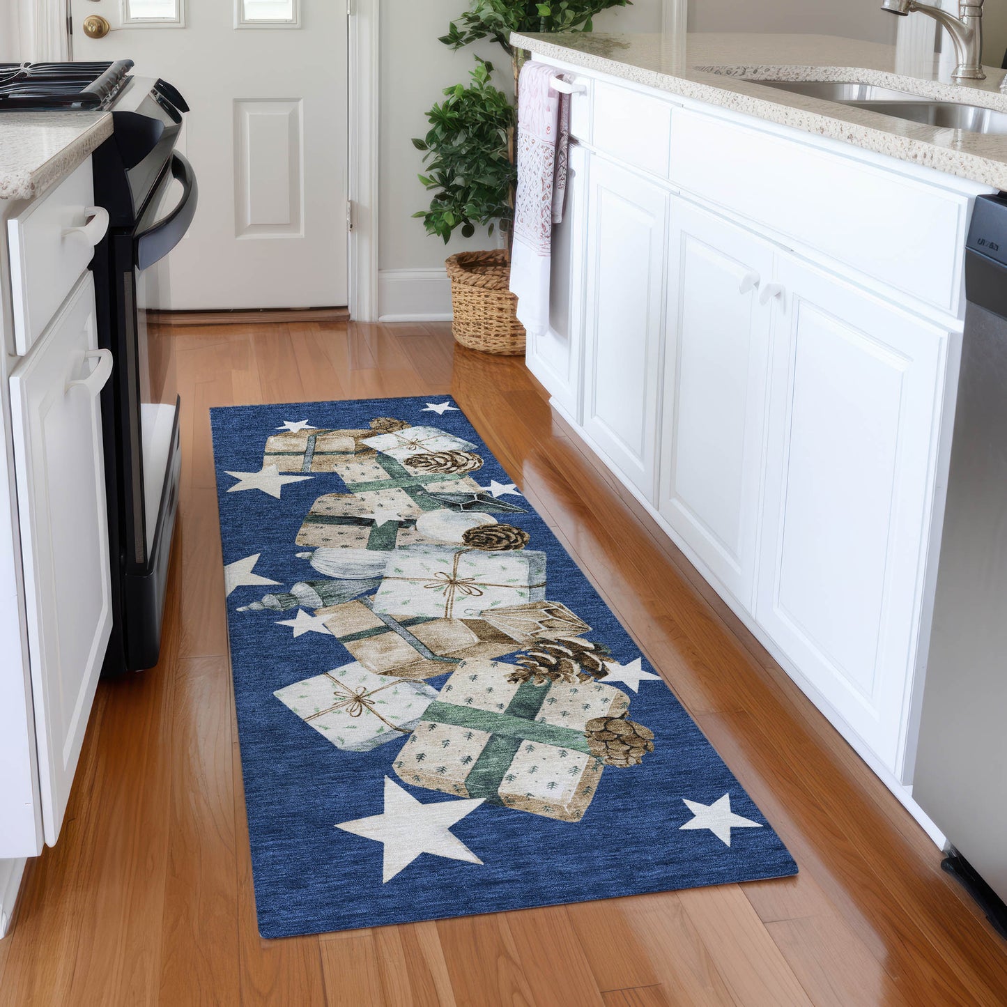 Machine Made Wonderland WN33 Navy - Dalyn Rugs