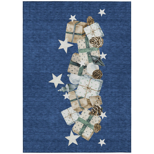 Machine Made Wonderland WN33 Navy - Dalyn Rugs