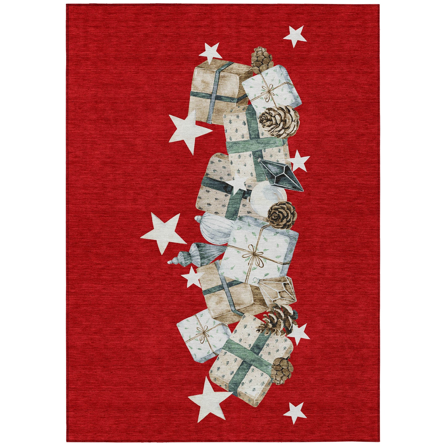 Machine Made Wonderland WN33 Red - Dalyn Rugs