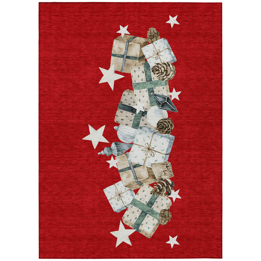 Machine Made Wonderland WN33 Red - Dalyn Rugs