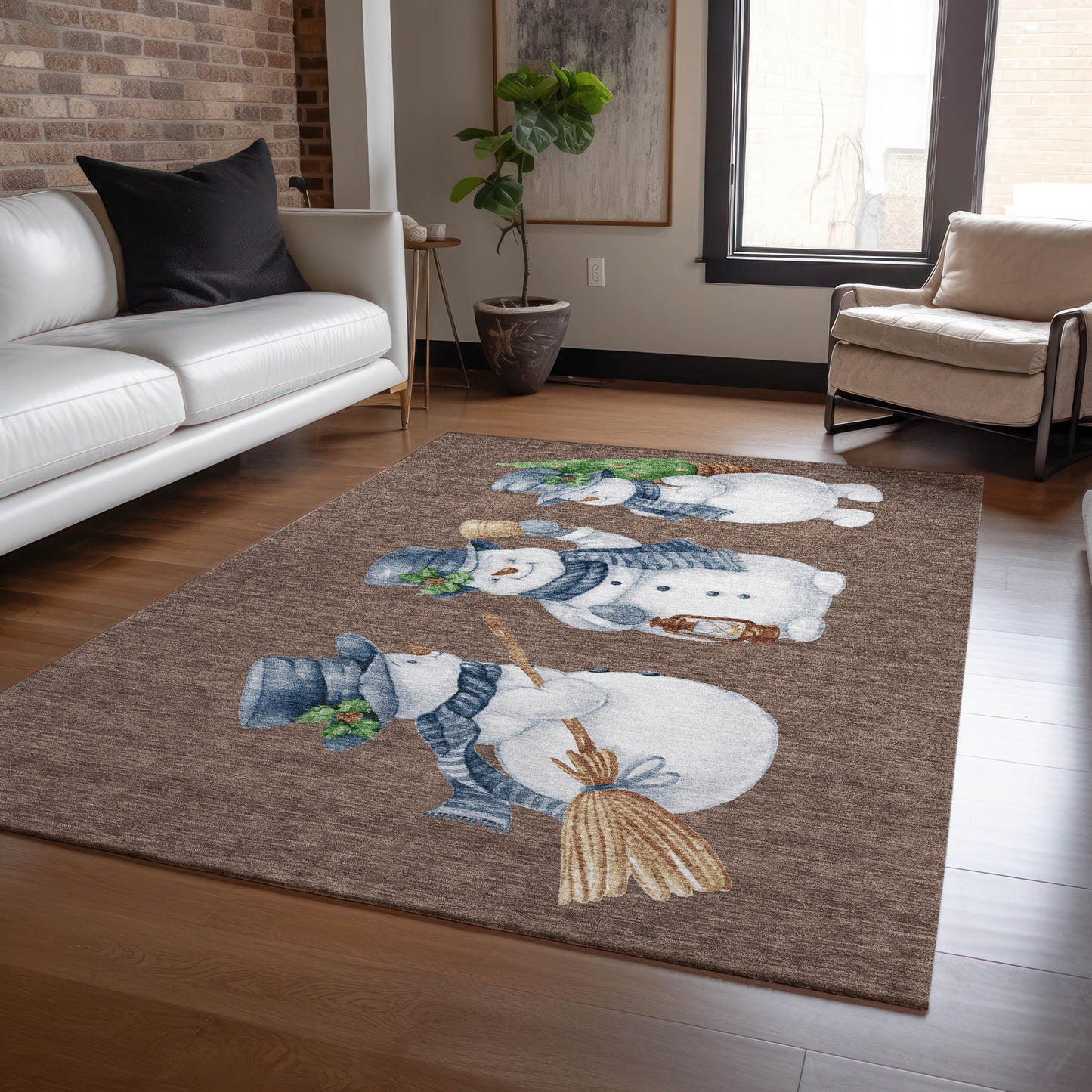 Machine Made Wonderland WN34 Brown - Dalyn Rugs