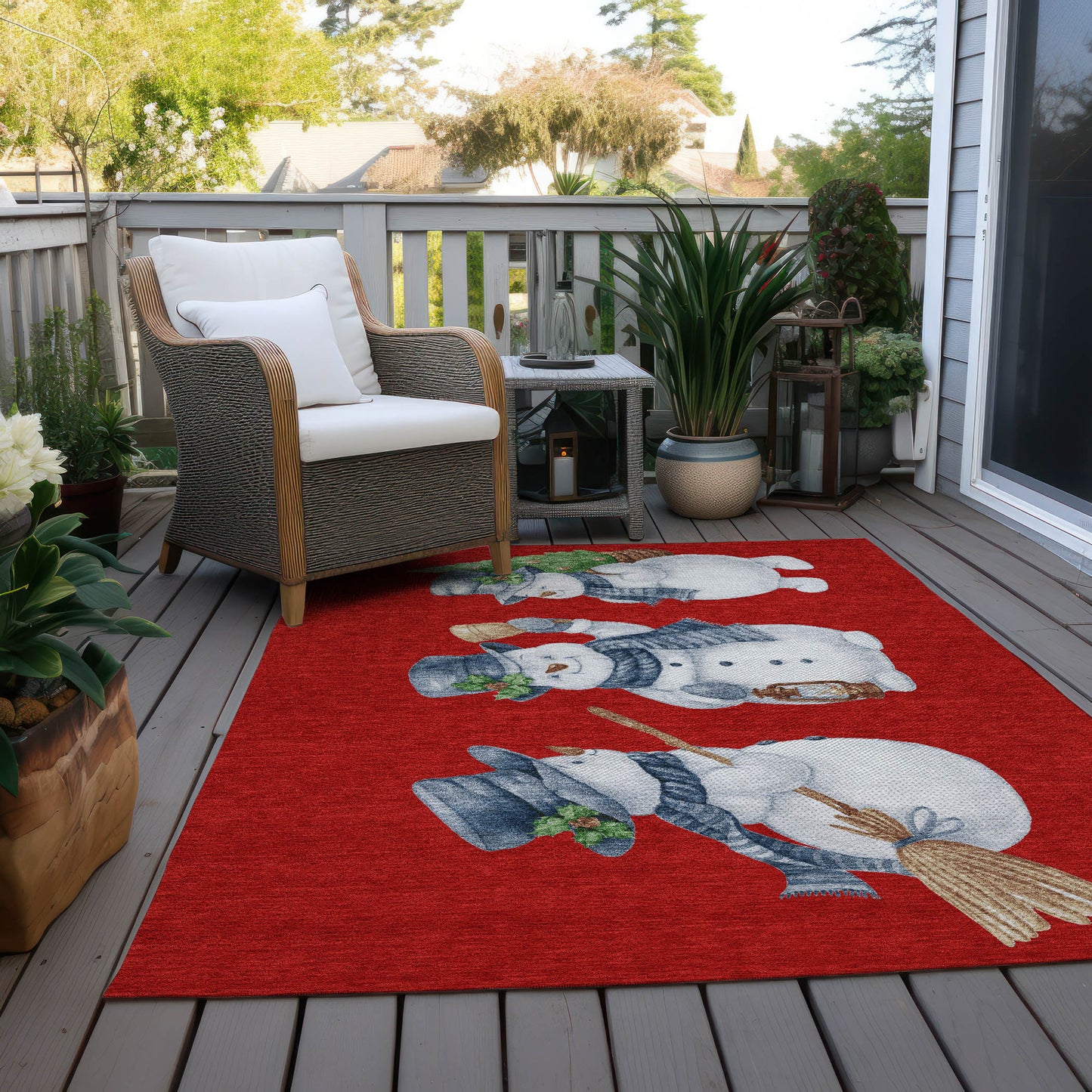Machine Made Wonderland WN34 Red - Dalyn Rugs