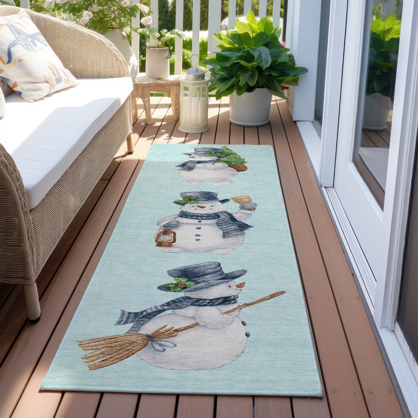 Machine Made Wonderland WN34 Sky - Dalyn Rugs