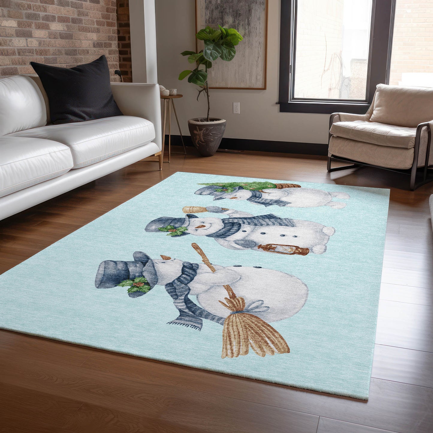 Machine Made Wonderland WN34 Sky - Dalyn Rugs