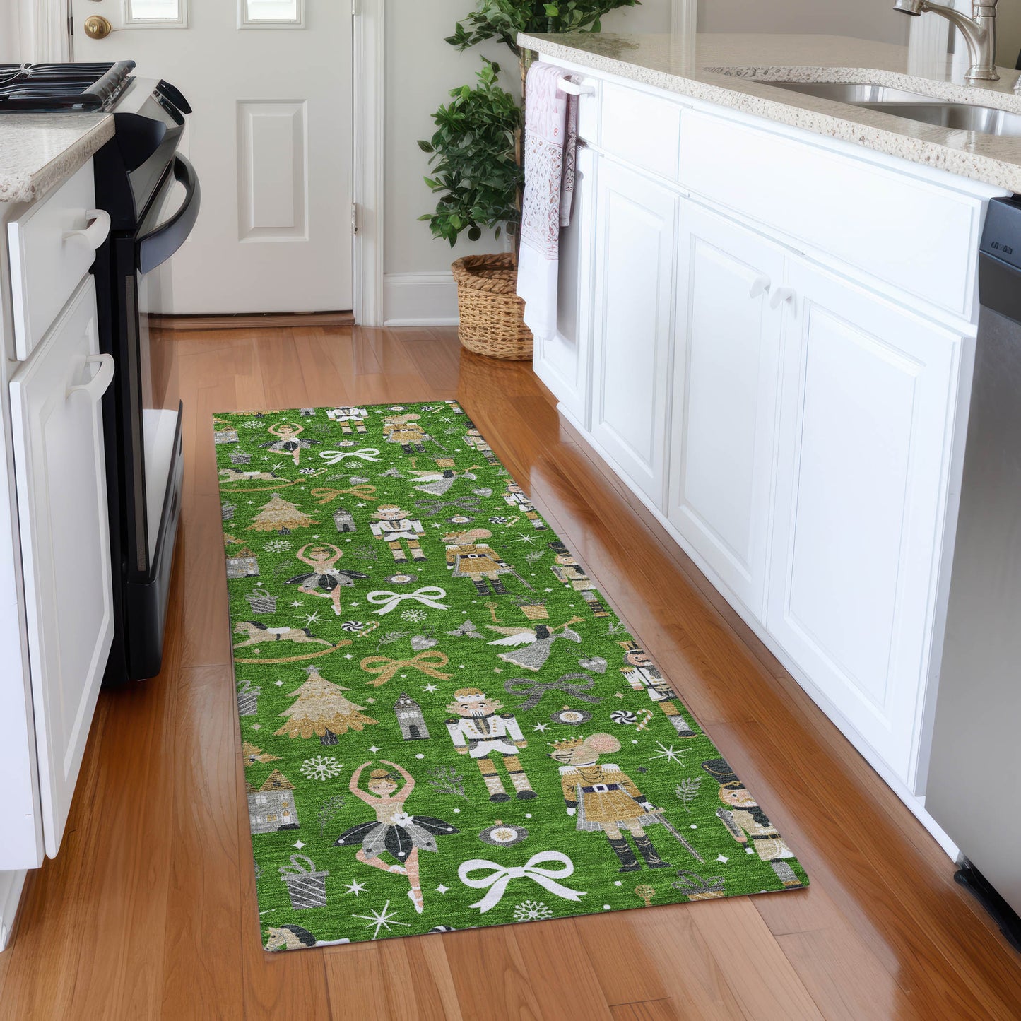 Machine Made Wonderland WN35 Green - Dalyn Rugs