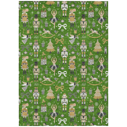 Machine Made Wonderland WN35 Green - Dalyn Rugs