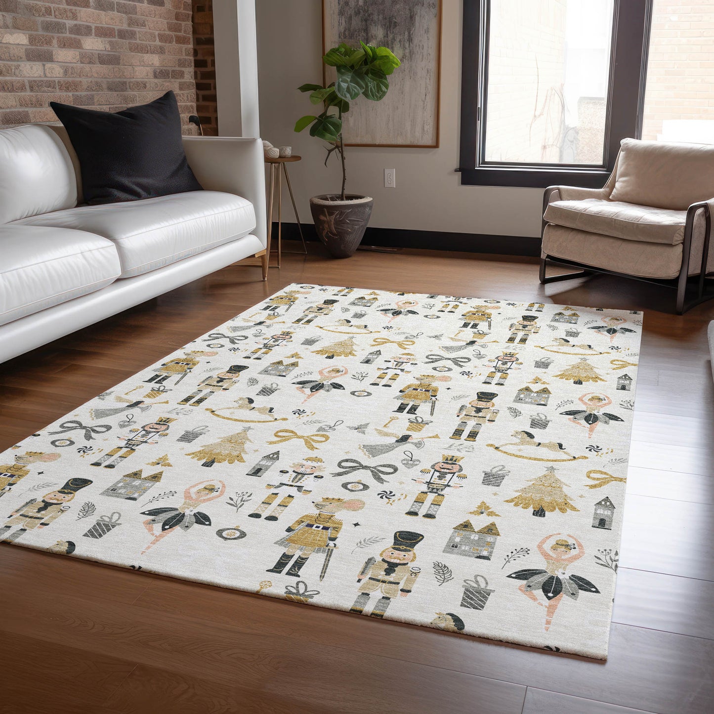 Machine Made Wonderland WN35 Ivory - Dalyn Rugs