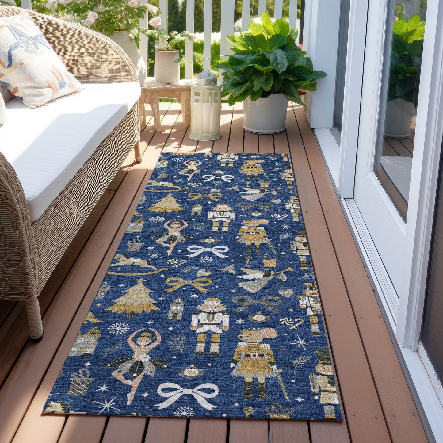 Machine Made Wonderland WN35 Navy - Dalyn Rugs