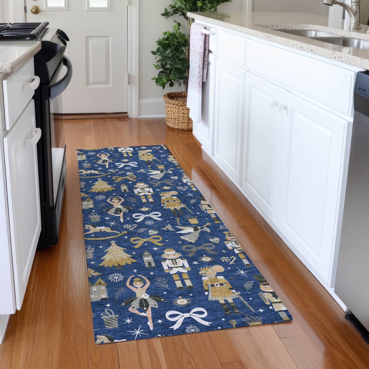 Machine Made Wonderland WN35 Navy - Dalyn Rugs