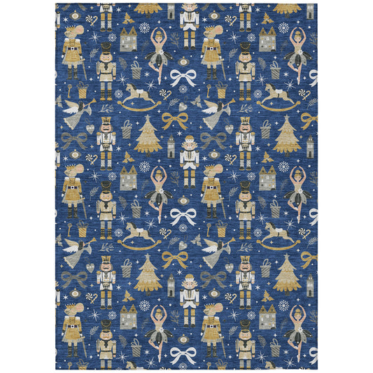 Machine Made Wonderland WN35 Navy - Dalyn Rugs