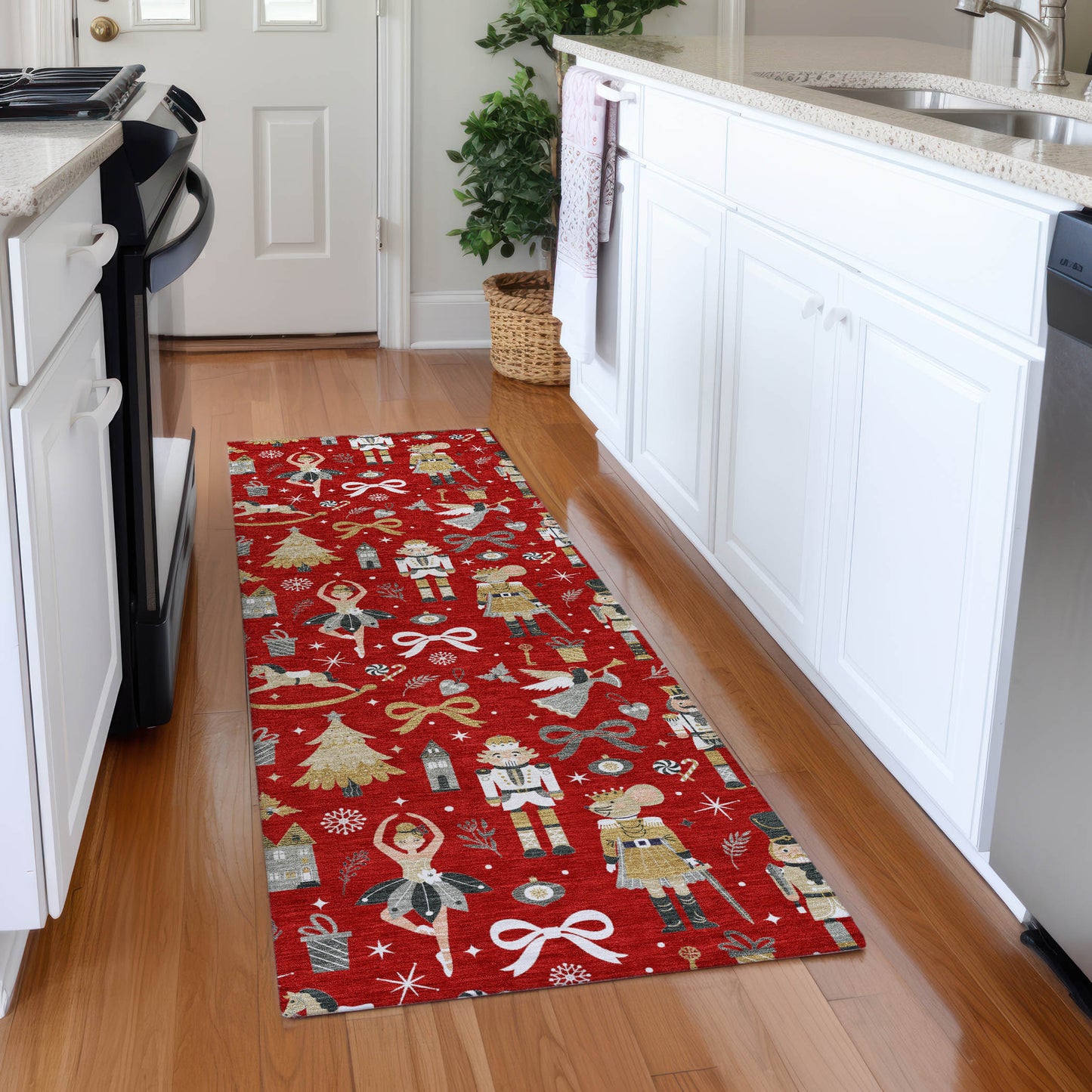 Machine Made Wonderland WN35 Red - Dalyn Rugs