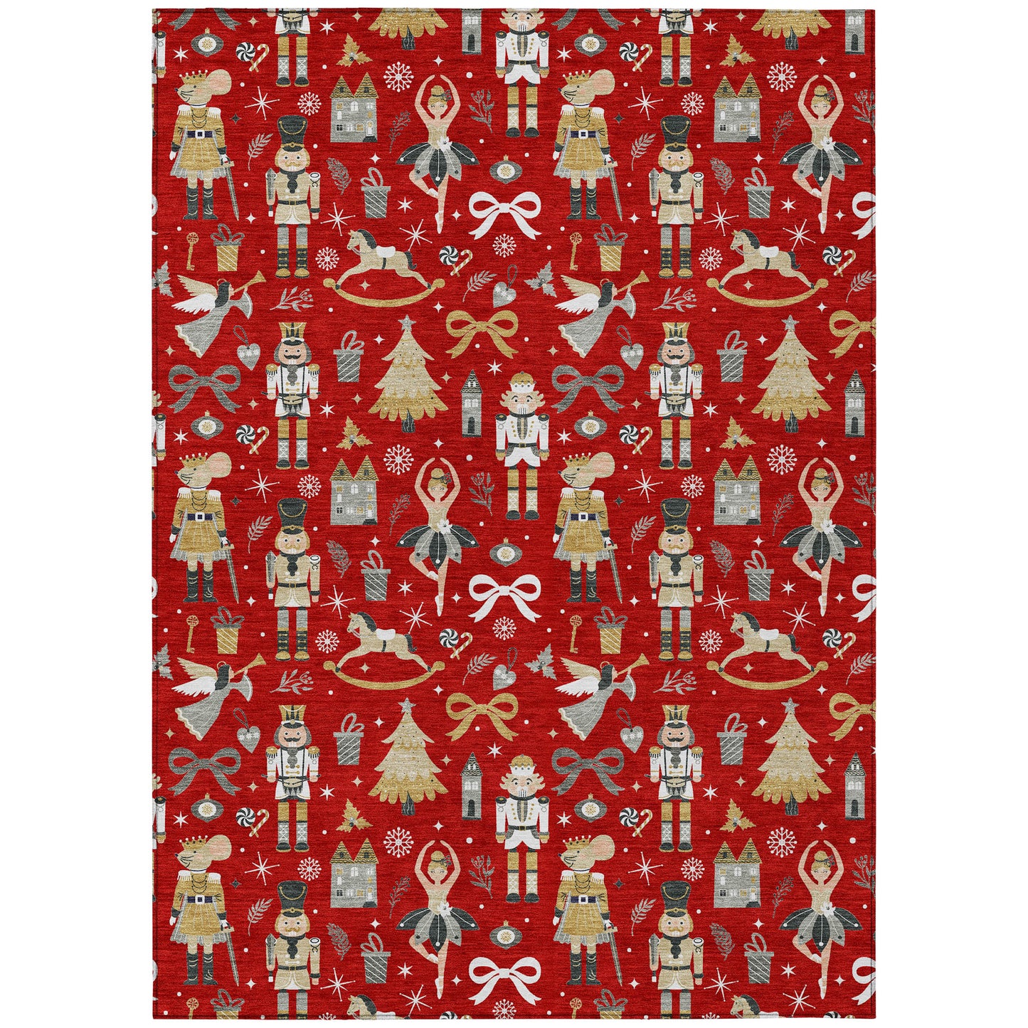 Machine Made Wonderland WN35 Red - Dalyn Rugs
