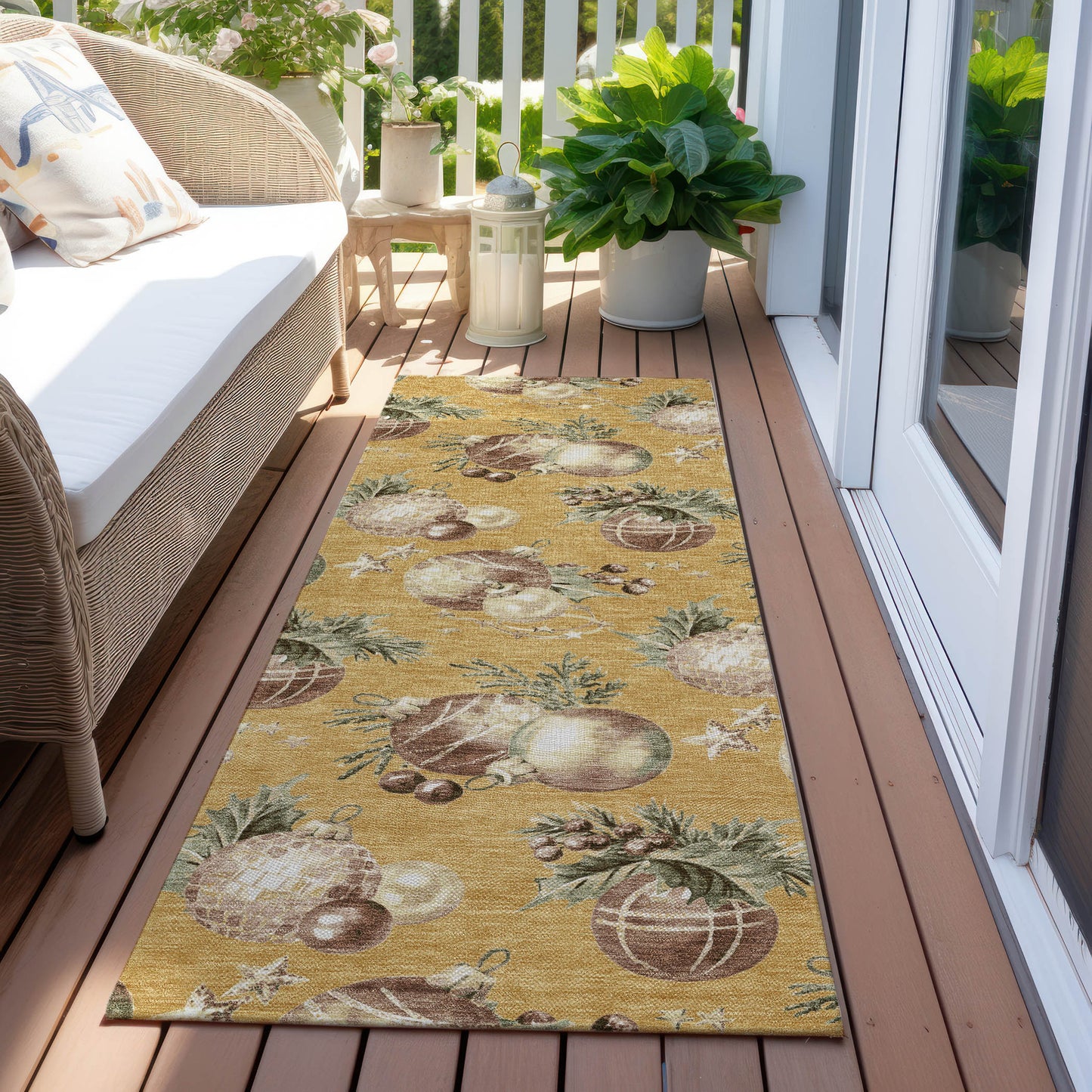 Machine Made Wonderland WN36 Gold - Dalyn Rugs