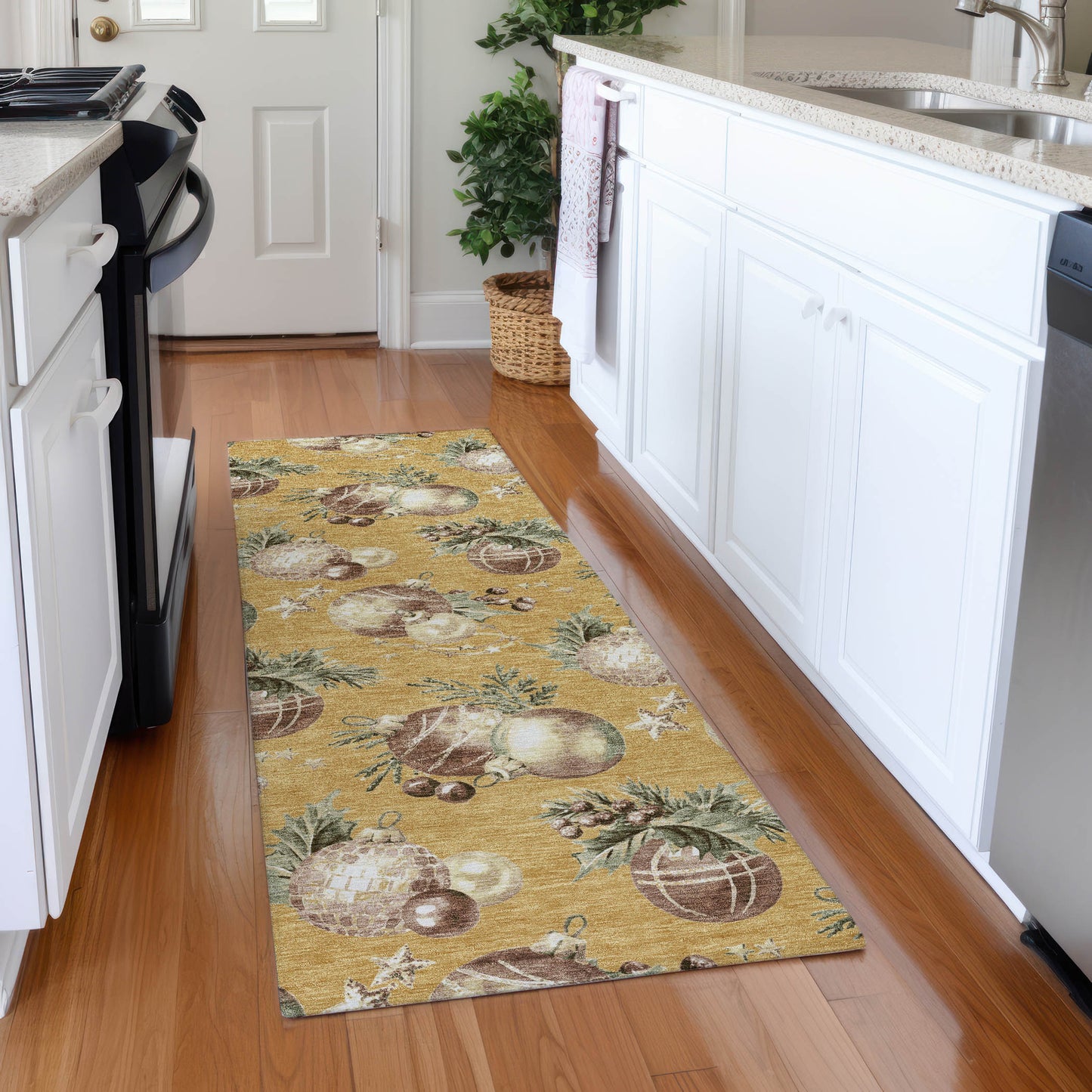 Machine Made Wonderland WN36 Gold - Dalyn Rugs