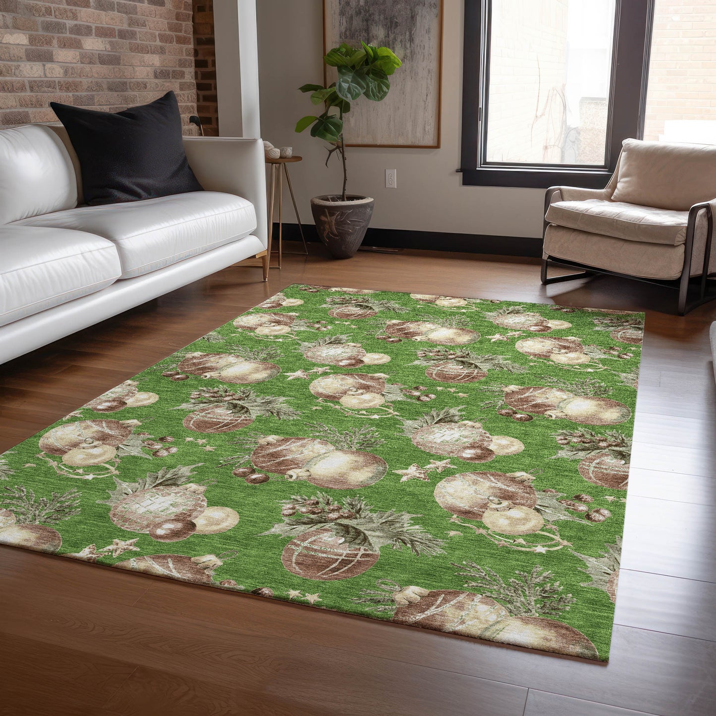 Machine Made Wonderland WN36 Green - Dalyn Rugs