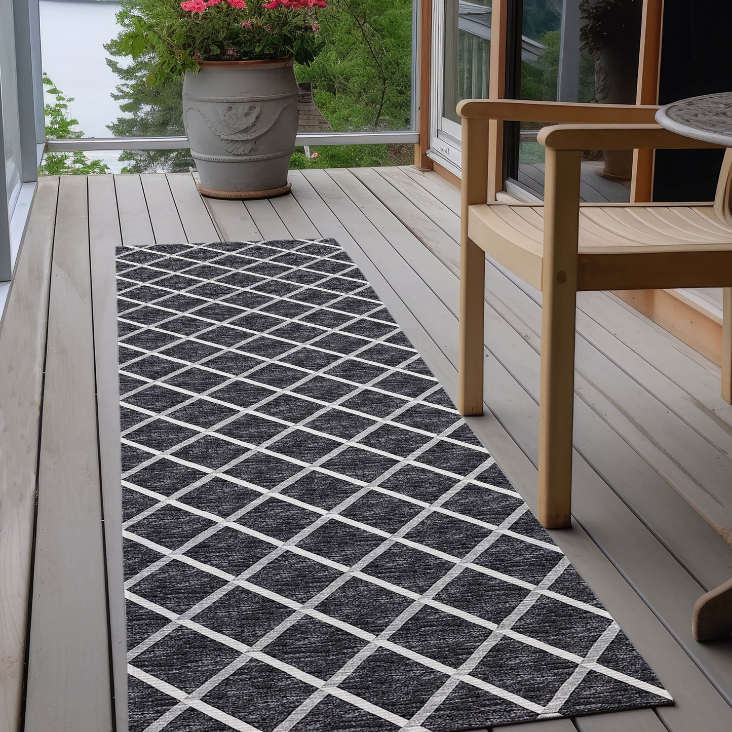Machine Made York YO1 Black - Dalyn Rugs