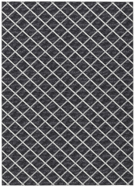 Machine Made York YO1 Black - Dalyn Rugs