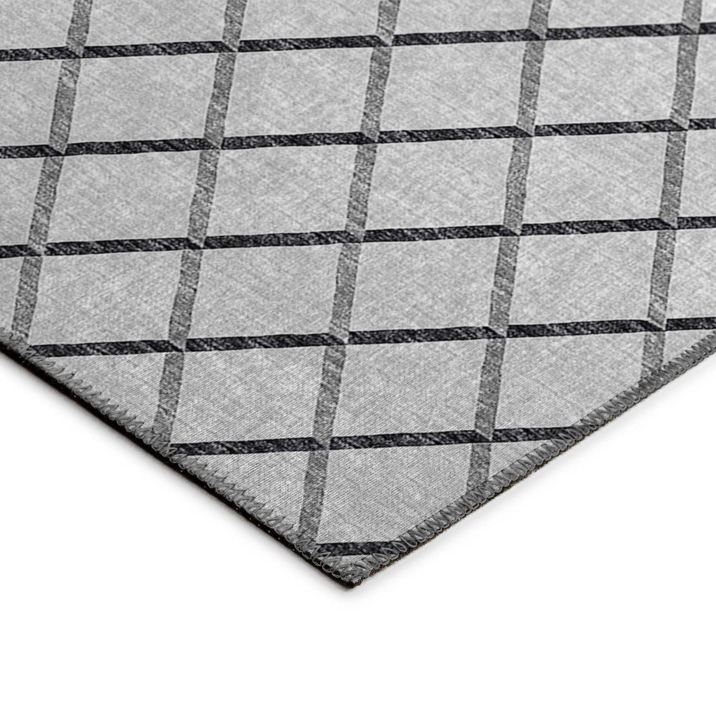 Machine Made York YO1 Gray - Dalyn Rugs