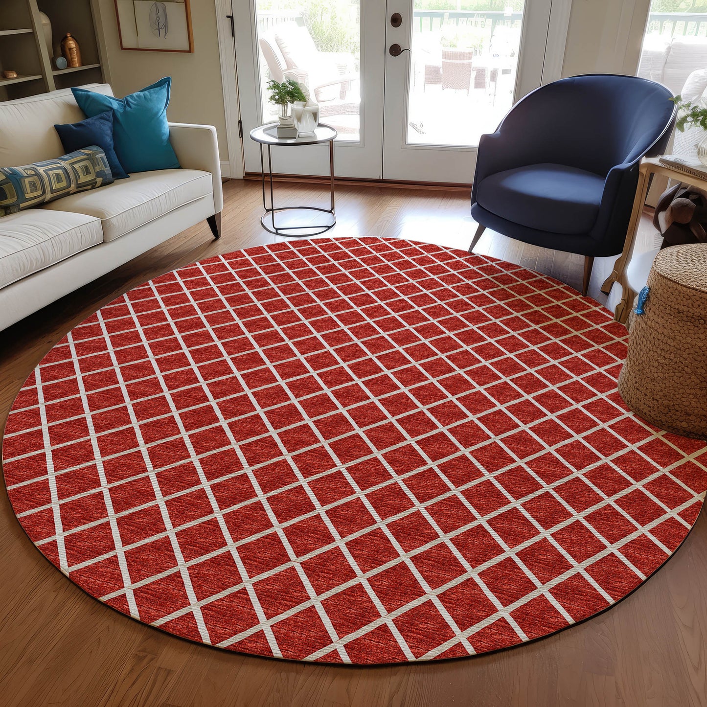 Machine Made York YO1 Red - Dalyn Rugs