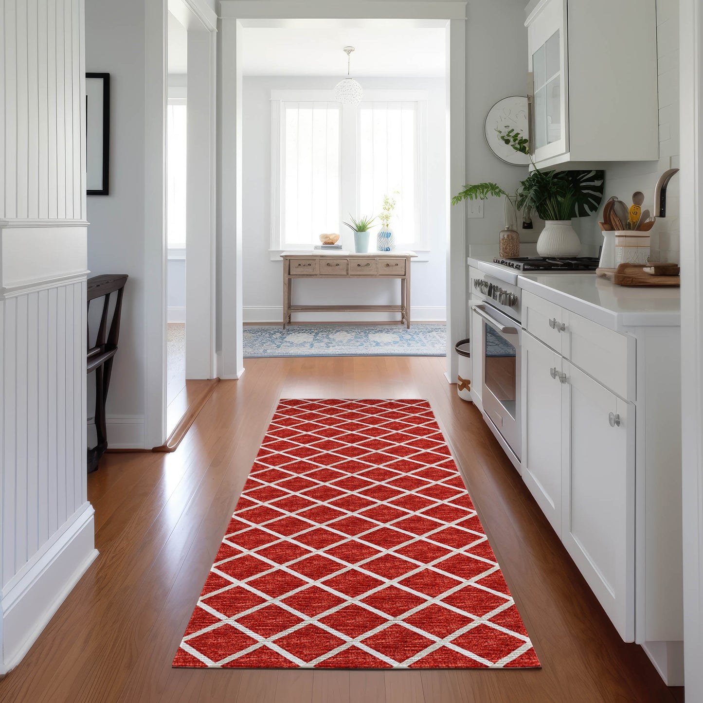 Machine Made York YO1 Red - Dalyn Rugs